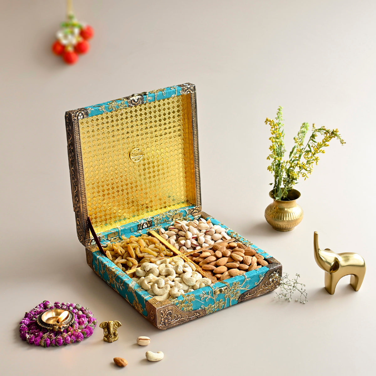 Royal Rajwada Diwali Dry Fruit Gift Box