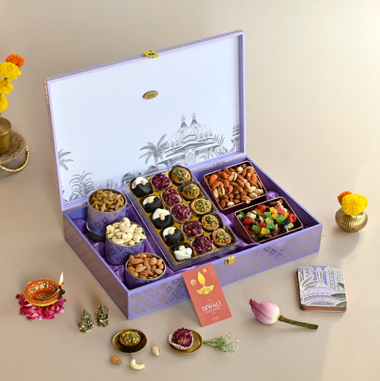 Oasis Peacock Diwali Gift Box