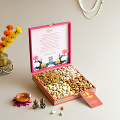 Pink City Diwali Dry Fruit Gift Box