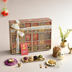 Moroccan Diwali Laddoo & Dry Fruit Gift Box