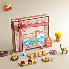 Pink Palace Diwali Mithai & Dry Fruit Hamper