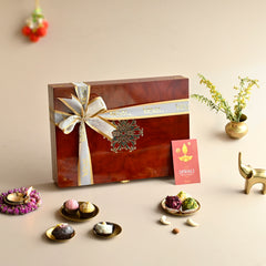 Heritage Lacquer Box of Gourmet Diwali Mithai