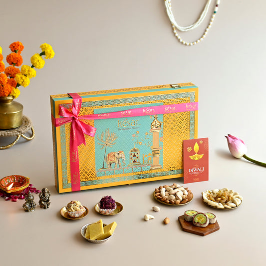 The Palace Gift Box with Mithai and Dryfruit