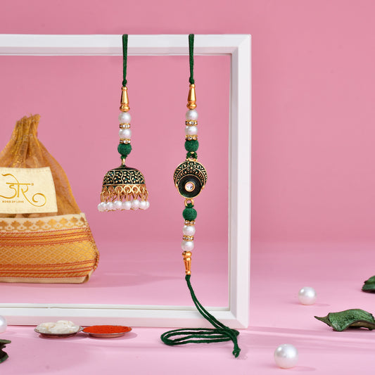 Imperial Rakhi Treasure with Bhaiya Bhabhi Rakhi