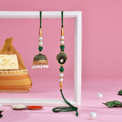 Imperial Rakhi Treasure with Bhaiya Bhabhi Rakhi