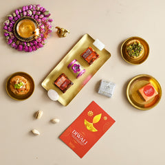 Royal Blue Jaipur Palace Diwali Gift Box