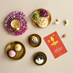 Heritage Lacquer Box of Gourmet Diwali Mithai
