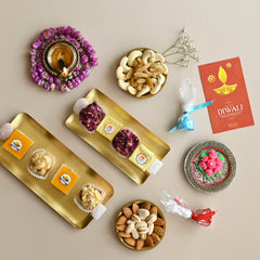 Pink Palace Diwali Mithai & Dry Fruit Hamper