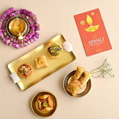 Royal Baklava Diwali Gift Box in Lacquer Wood