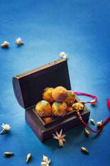 Luxury Tin Box Rakhi & Gourmet Delight