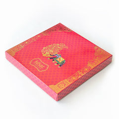 Red & Gold Premium Kesar Dryfruit Gift Box 800Gm