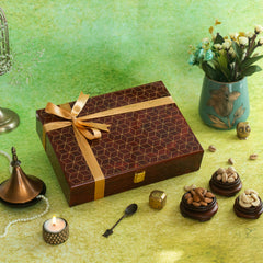 Royal Mosaic Wooden Lacquer Gourmet sweet Box 