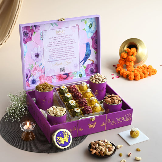 ⁠Lavender Hummingbird Premium Gift Hamper