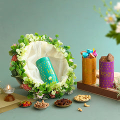 The Enchanted Forest Fairy Light  Basket