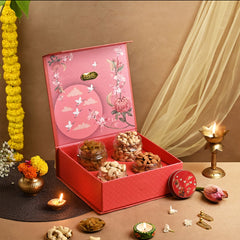 Cherry Blossom premium Dryfruit gift box
