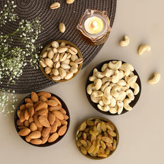 ⁠Mandala Magic Oval Dryfruit gift box
