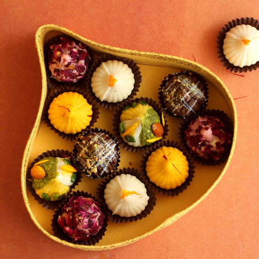 Auspicious Modak Handmade paper Gift Box