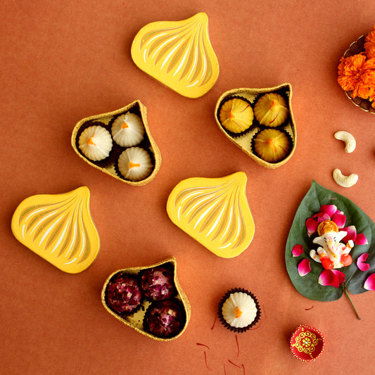 All in one Handmade Paper Modak Box