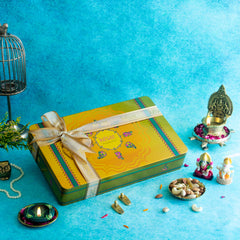The Mega Diwali Dryfruit Box with Diya Set