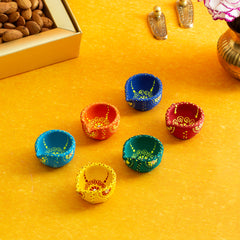 The Mega Diwali Dryfruit Box with Diya Set