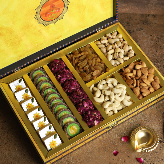 Jaisalmer Jharokha Sweets & Dry Fruit Box