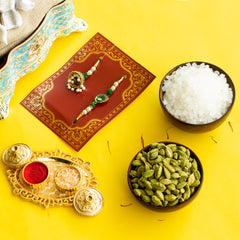 Imperial Rakhi Treasure with Bhaiya Bhabhi Rakhi
