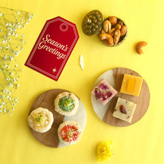 Fruit Tart & Fudge Nutty gift Box