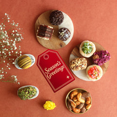 Vibrant Gourmet Sweets and Dryr Fruit Gift Box