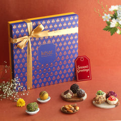 Vibrant Gourmet Sweets and Dryr Fruit Gift Box