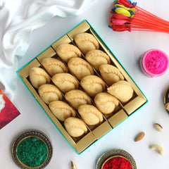 SugarFree Gujiya Gift box with Colours