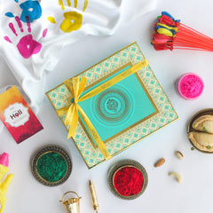 SugarFree Gujiya Gift box with Colours