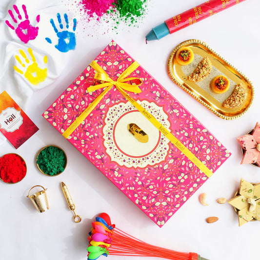 The Pink Paradise  Holi Gift Box