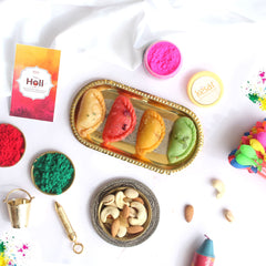 Colourful Assorted Gujiya in Gift Box