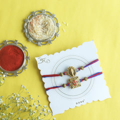 ⁠CLASSIC MITHAI & CHOCOLATE RAKHI GIFT BOX