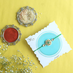 ⁠DELIGHT DRYFRUIT RAKHI GIFT BOX
