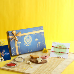 REGAL BHAI-BEHEN DRYFRUIT RAKHI GIFT BOX