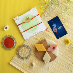 REGAL BHAI-BEHEN DRYFRUIT RAKHI GIFT BOX
