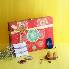 ⁠KAJU KATLI JUBLIEE RAKHI GIFT BOX