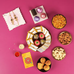 Classic Rakhi Hamper for Bhai & Bhabhi