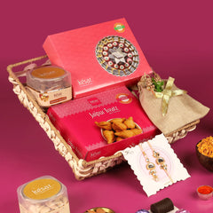 Classic Rakhi Hamper for Bhai & Bhabhi