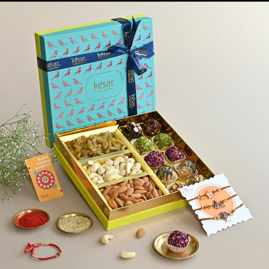 Regal Gourmet Mithai and Dry fruit Rakhi Special Box