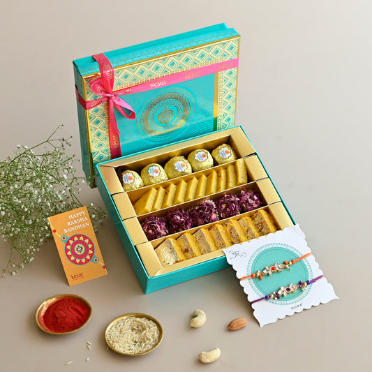 Perfect Rakhi Mithai Box