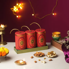 The Red Dhamaka Dryfruit Box
