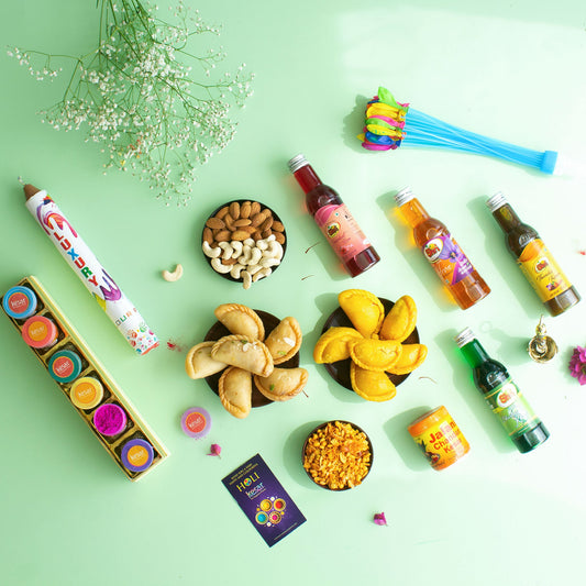 All In One Ultimate Holi Hamper Basket