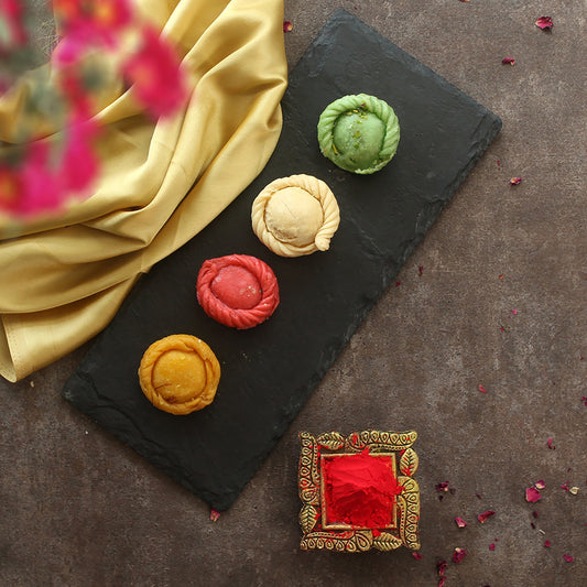 German Silver Tijori With Premium Dryfruit And Mithai