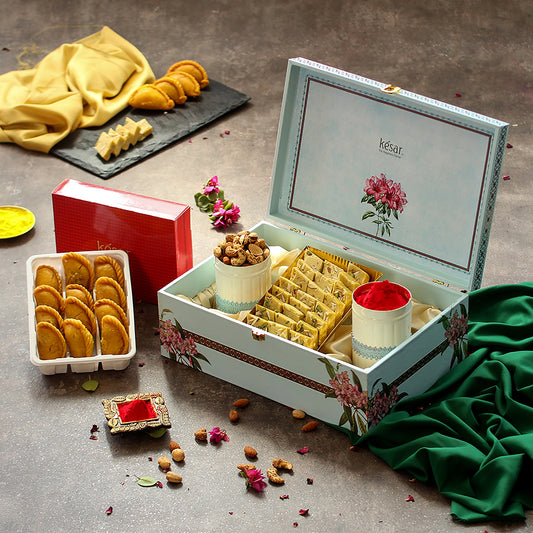 Pink Colorful Victorian Box